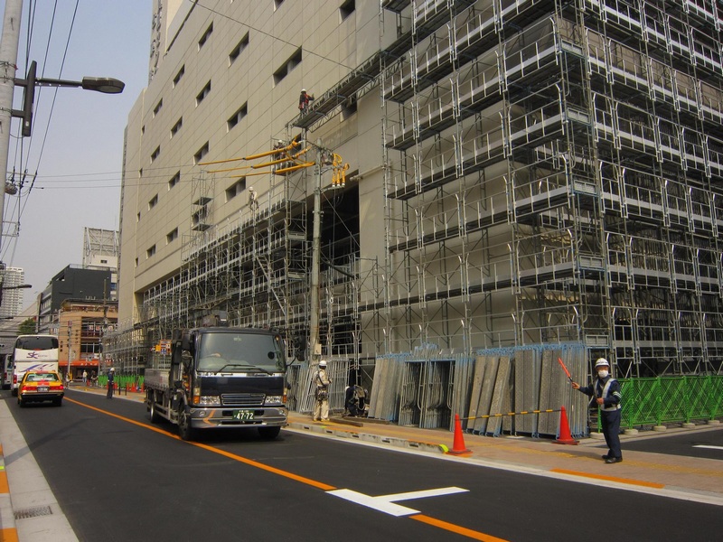 渑池日本三年建筑工